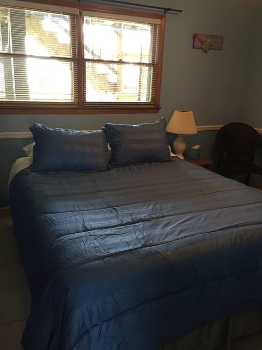 Brand new mattress for pleasant dreams.
