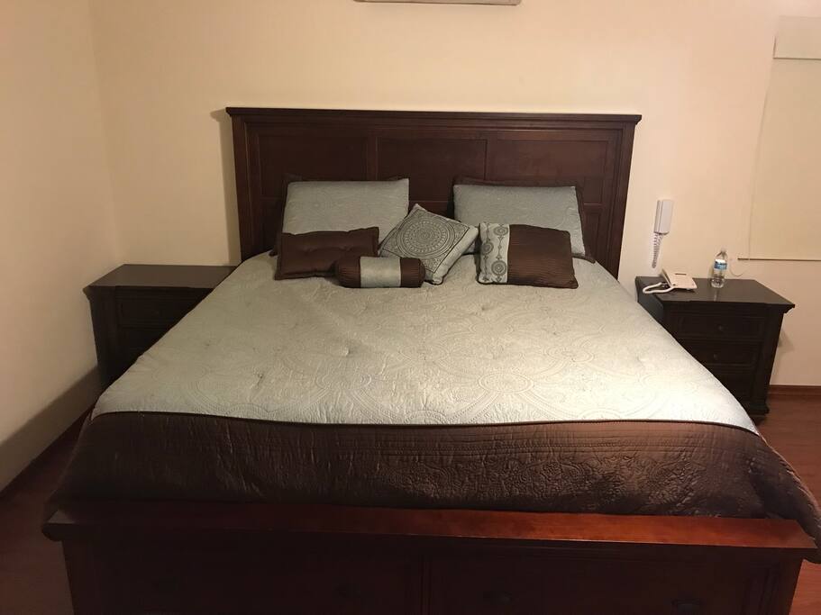 Amplia cama King Size - habitación 1