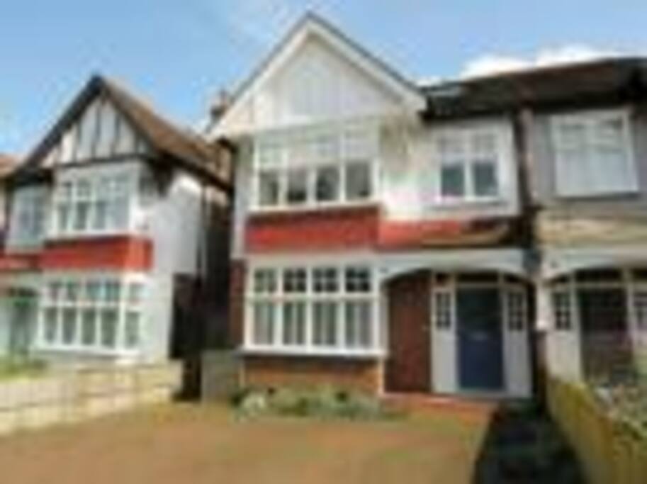 Front of the house