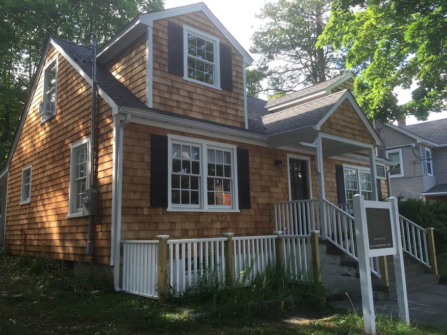 Side of house.