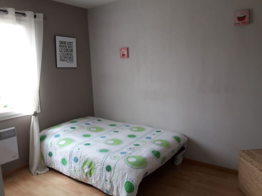 voici la chambre ou vous dormirez