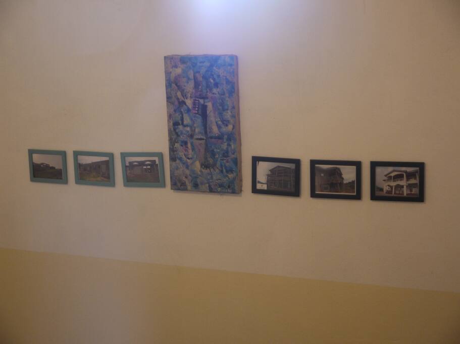Our timeline, at the staircase