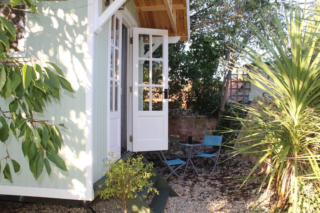 Outside seating area