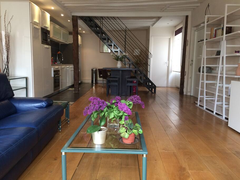 salon-salle à manger