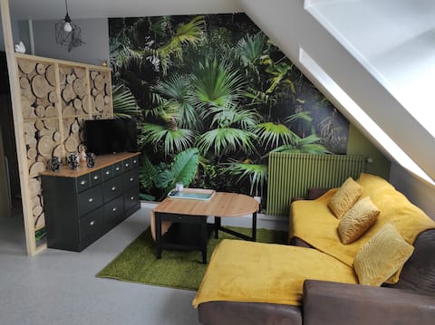 Cozy apartment in downtown La Haye du Puits