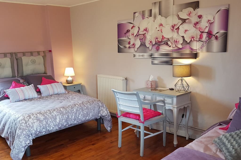Chambre Nid Douillet à l'étage pour 2 ou 3 personnes