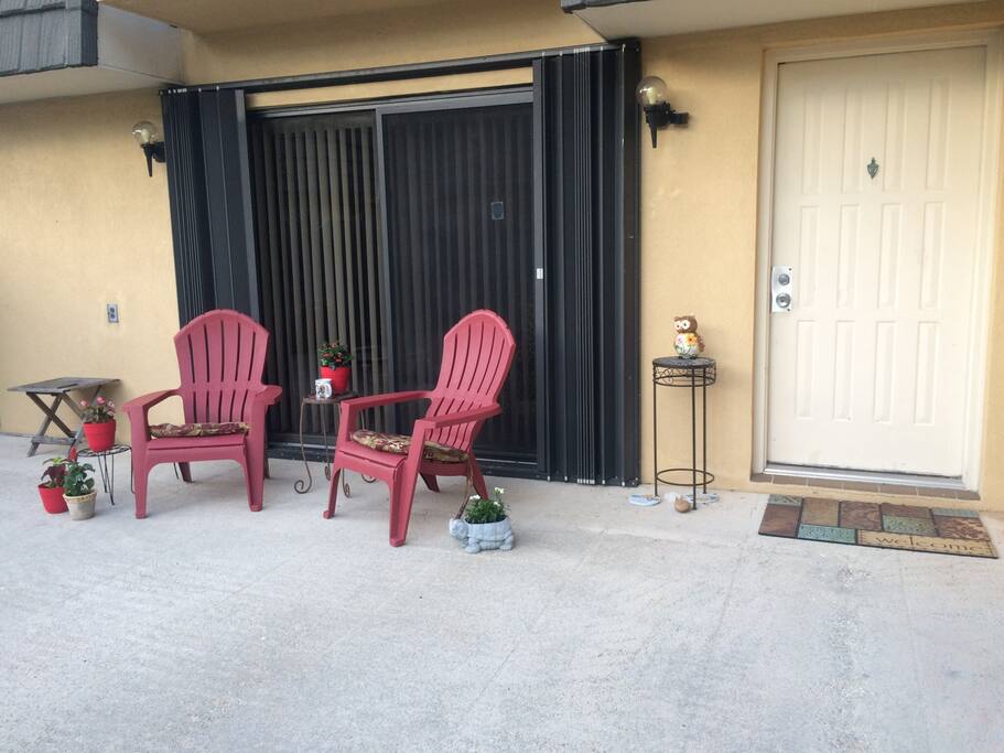 Large Private Courtyard