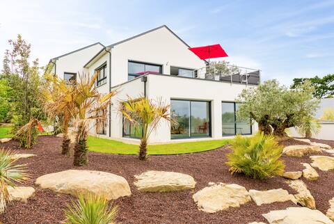 5 Star Cornic Villa - Pano Sea View - Pool
