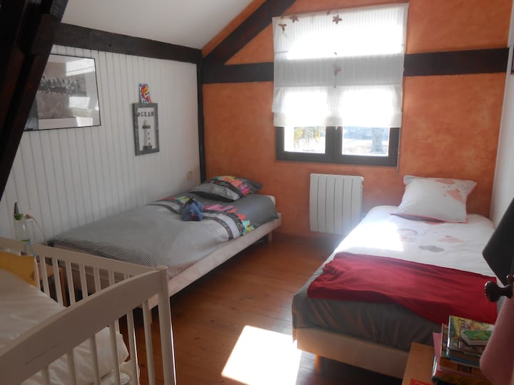 ห้องนอนเด็กชั้นบน