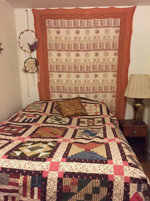 The bed is a queen size and very soft.