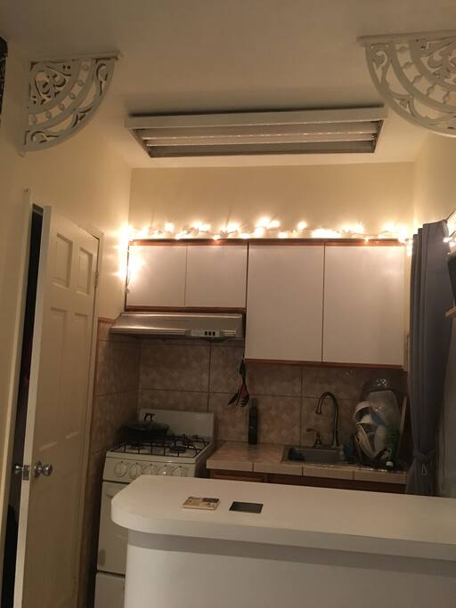Clean, and organized kitchen