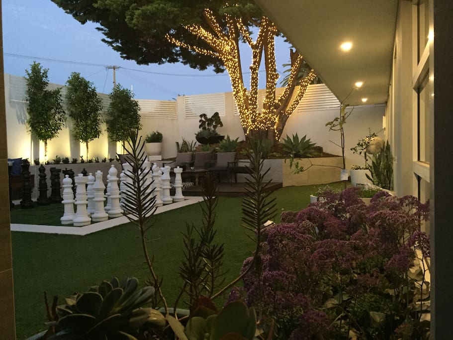Enclosed front yard
