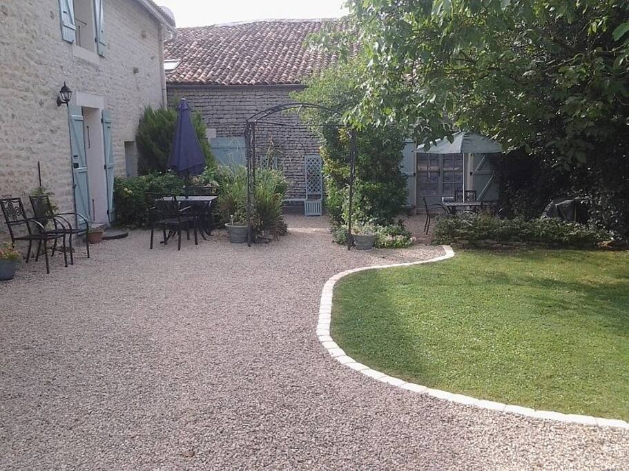 outside area