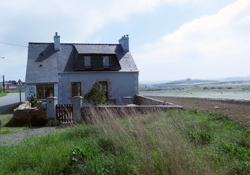 Maison à marée basse