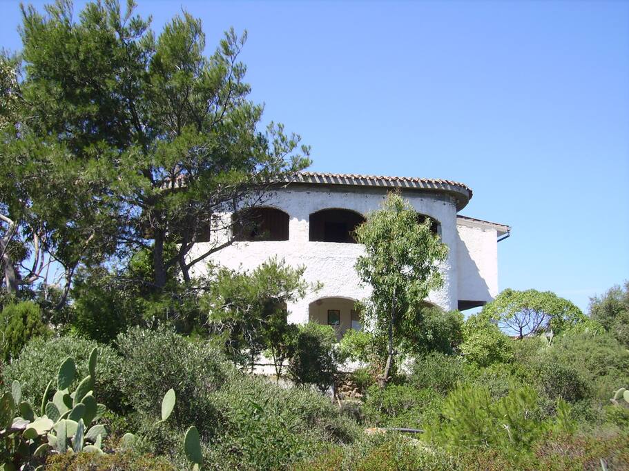 Facciata del villino