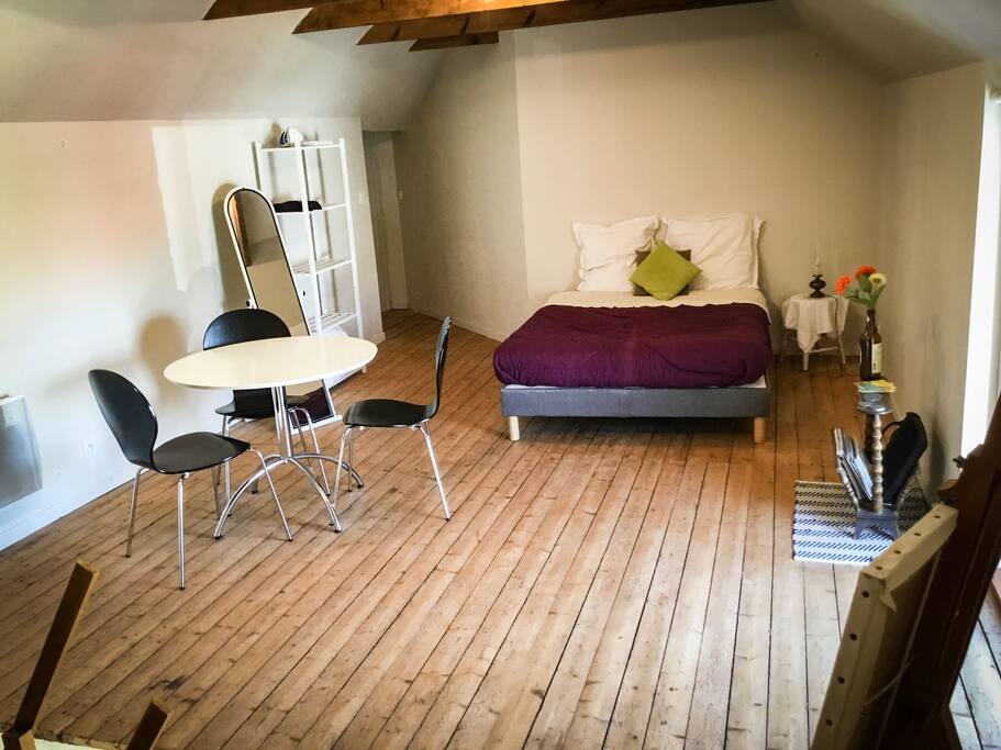 la chambre à l'étage
