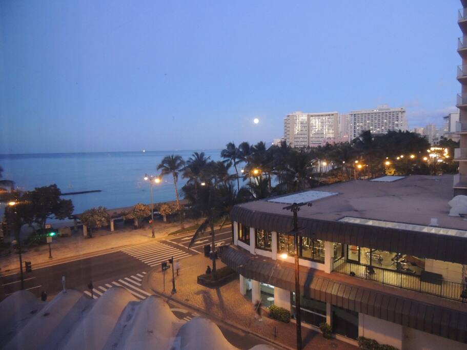 Night time view