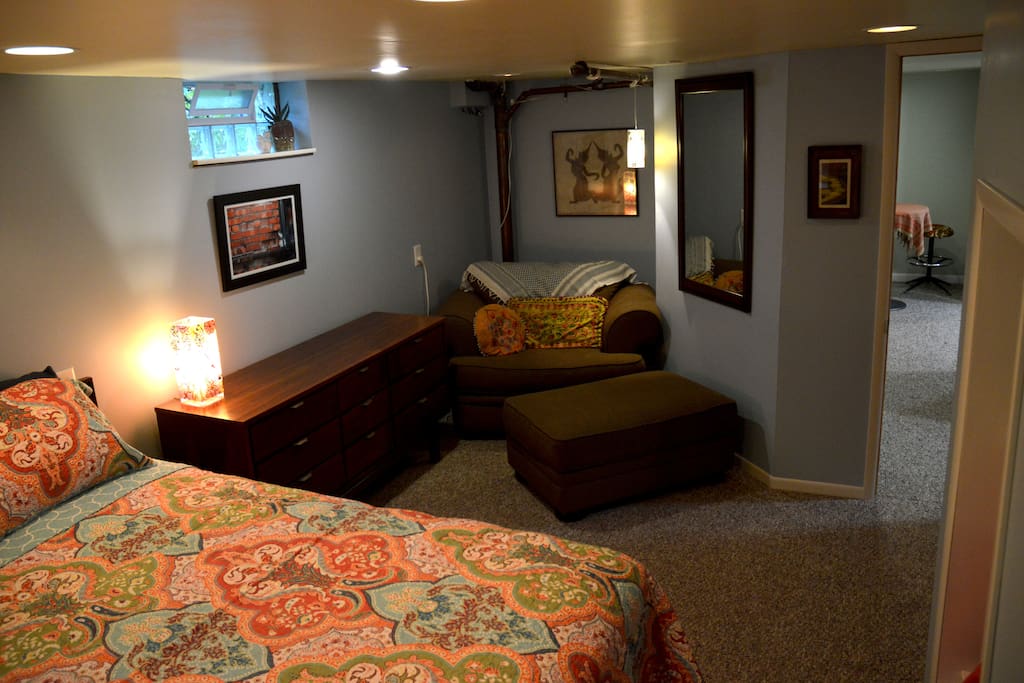 Relaxing reading nook