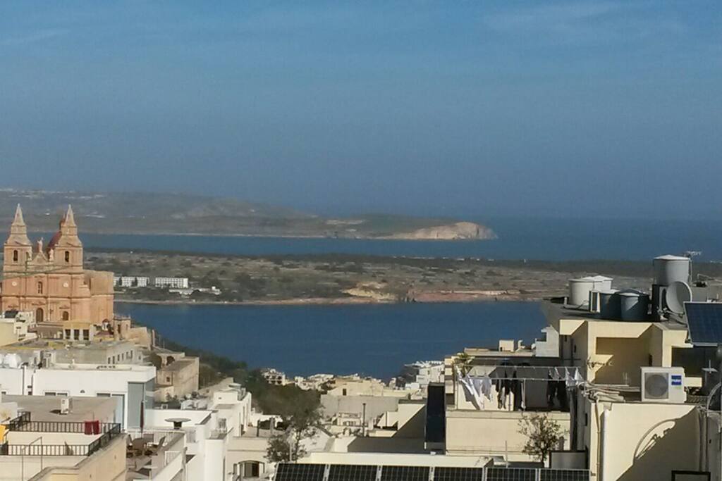 vista dalla terrazza