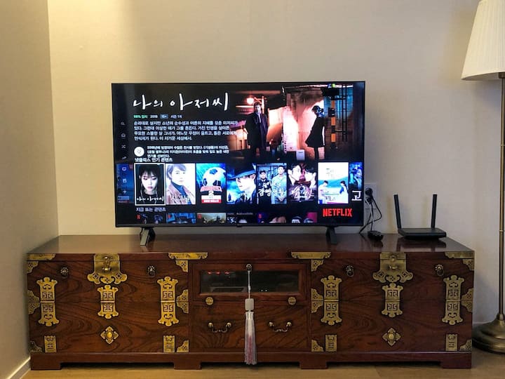 Televisión de 50 pulgadas con Netflix