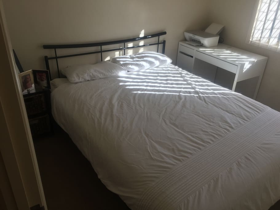 Bedroom two with double bed