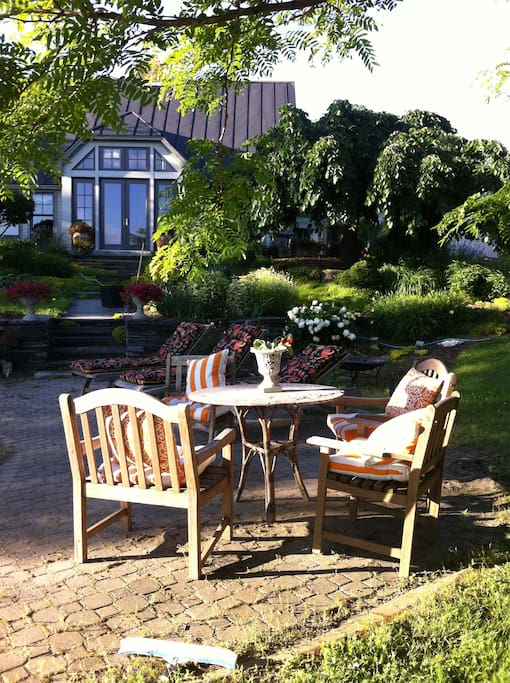 lovely views and outdoor areas