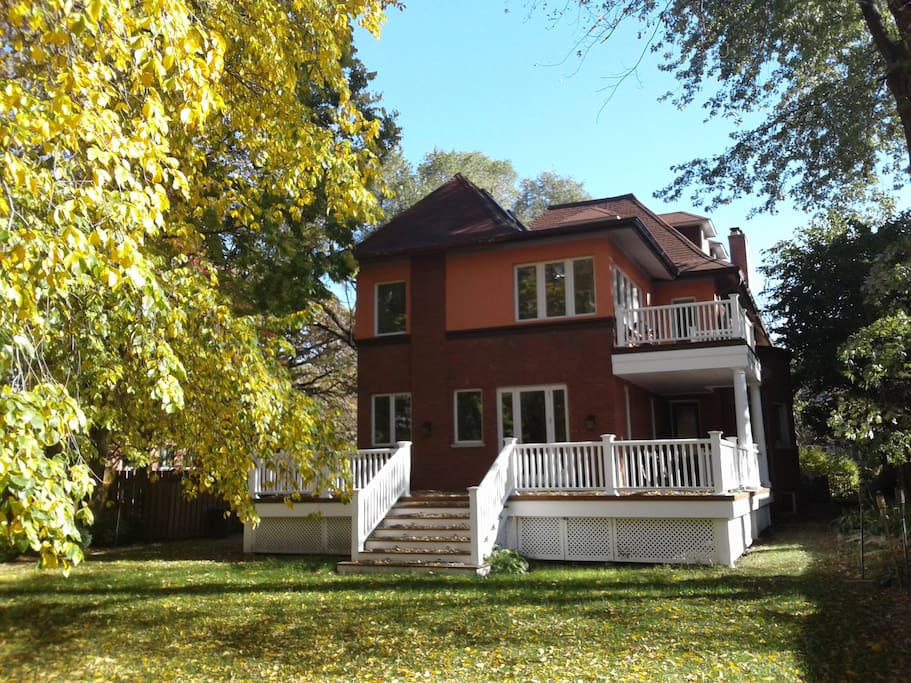 Three blocks from university