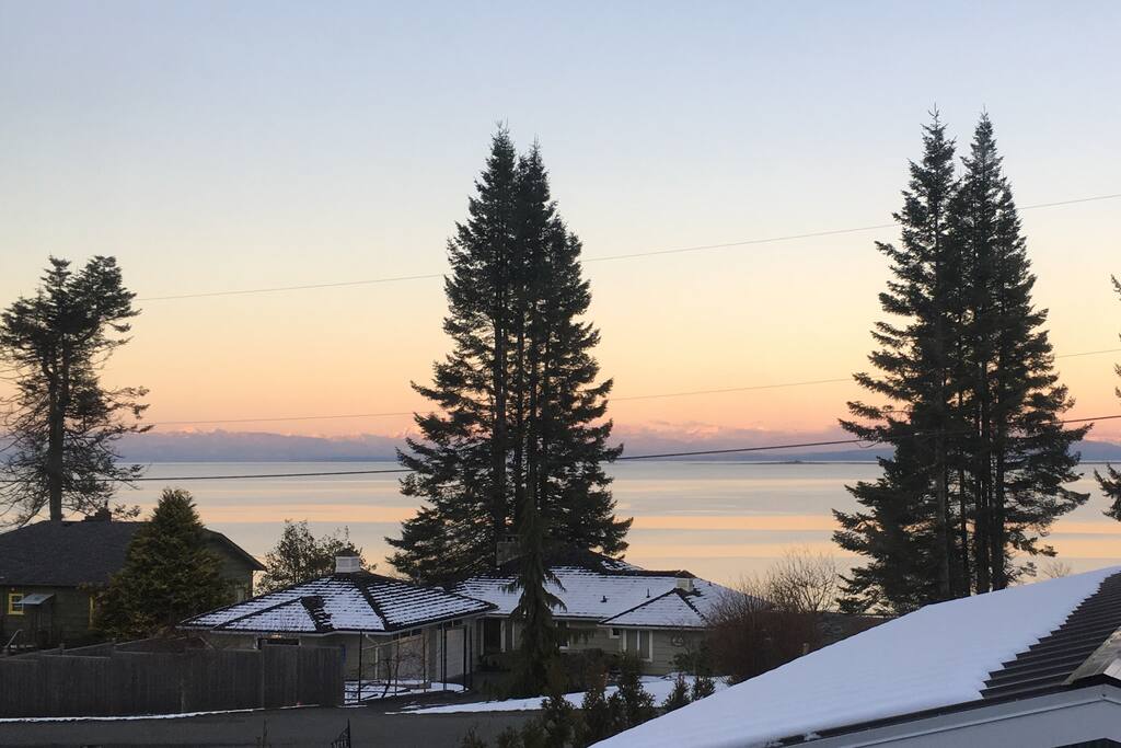Sunrise from Living Room