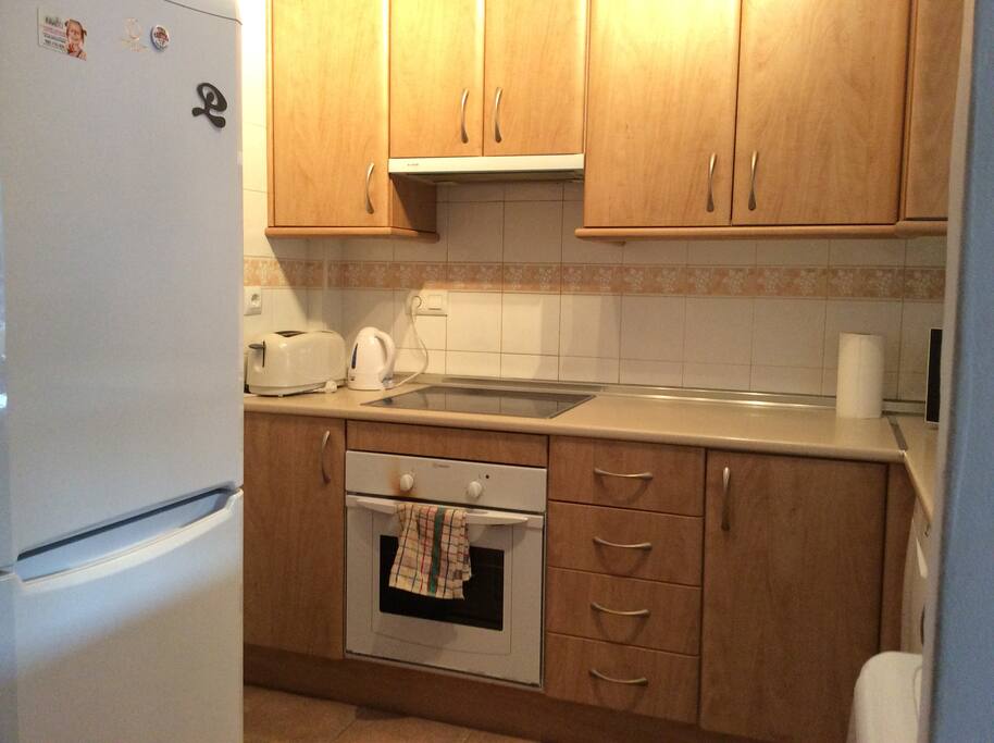 Fully equipped kitchen
