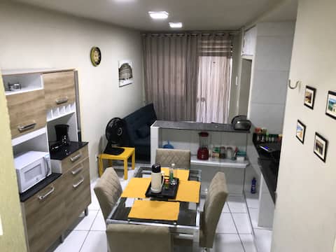Apto 2 suites 3 km from Beira Mar and Central Region.