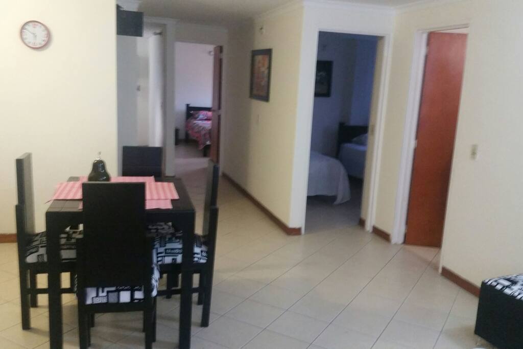 Comodidad en todo el apartamento