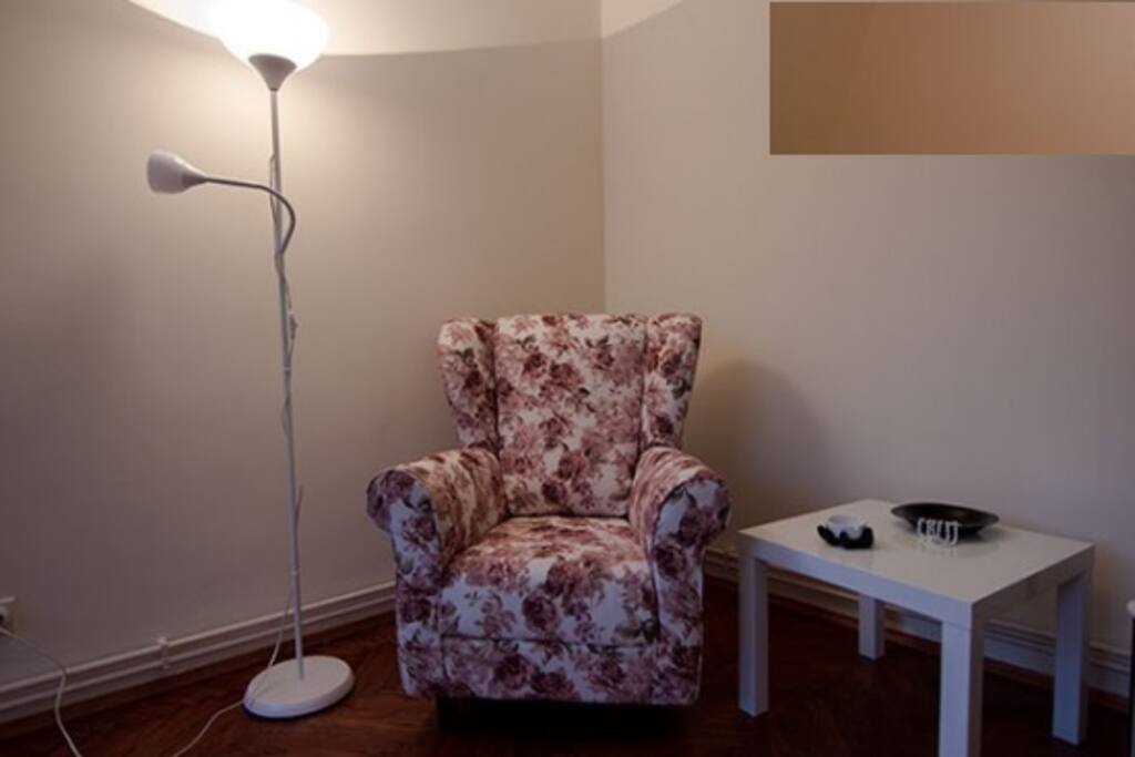 The living room