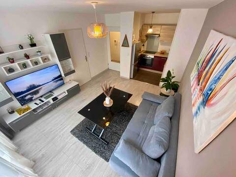 Cozy 2 rooms - balcony - near Paris & transport