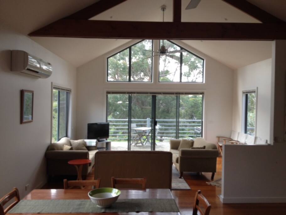 Open living space. Life amongst the trees.