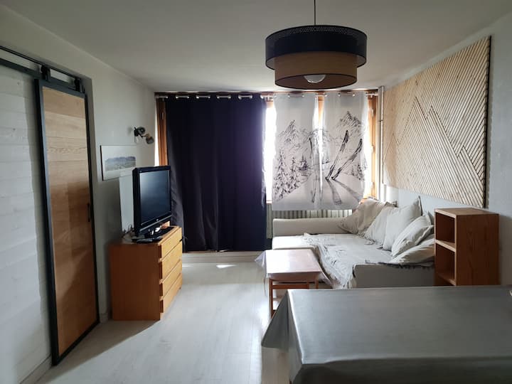 Appartement Sur Pistes 3 Chambres+parking Couvert - Campan
