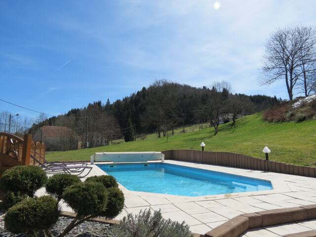 CHALET CALME HAUTES VOSGES SAUNA PRIVE