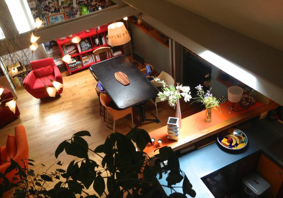 espace salon séjour