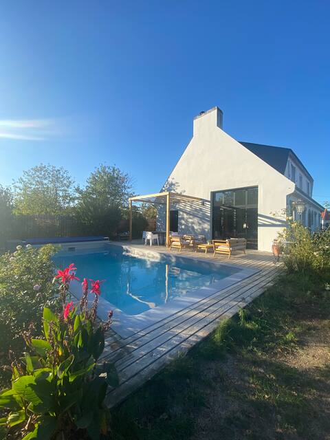 Maison Familiale avec pool en campagne Nantaise