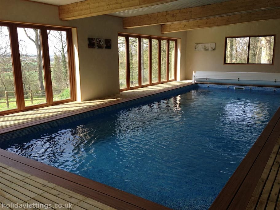 A great 10m long swimming pool!