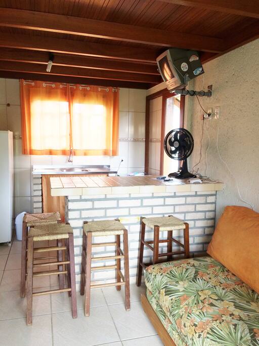 Sala e cozinha