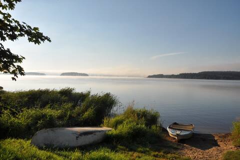 A modern house on Lake Lipno