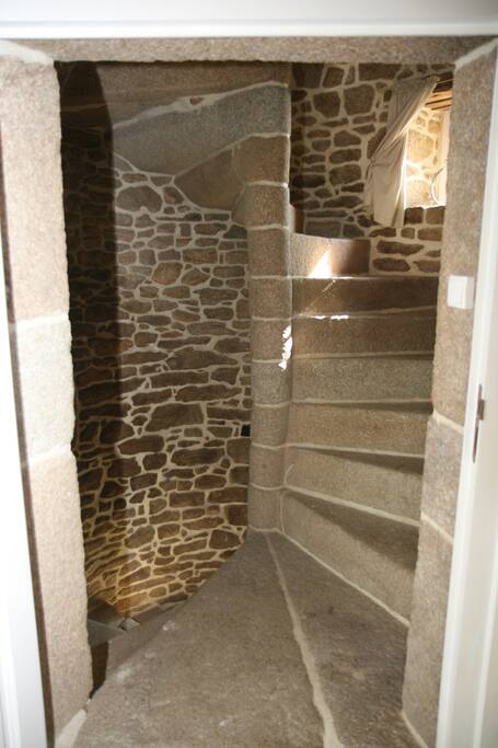 escalier en pierre