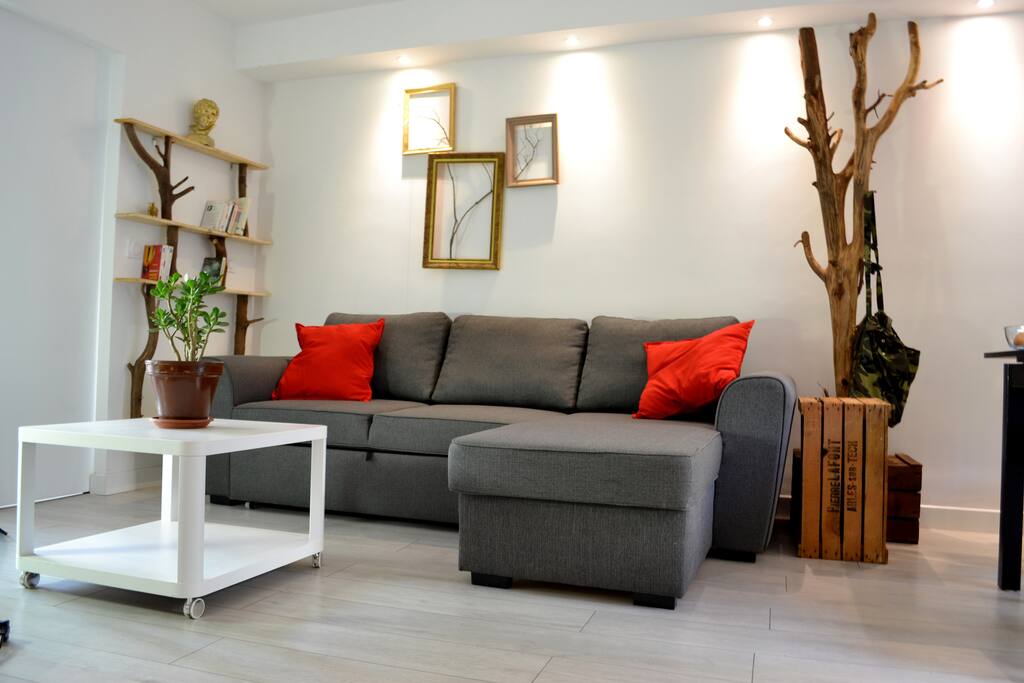 Mon appartement est nature cosy et bohème