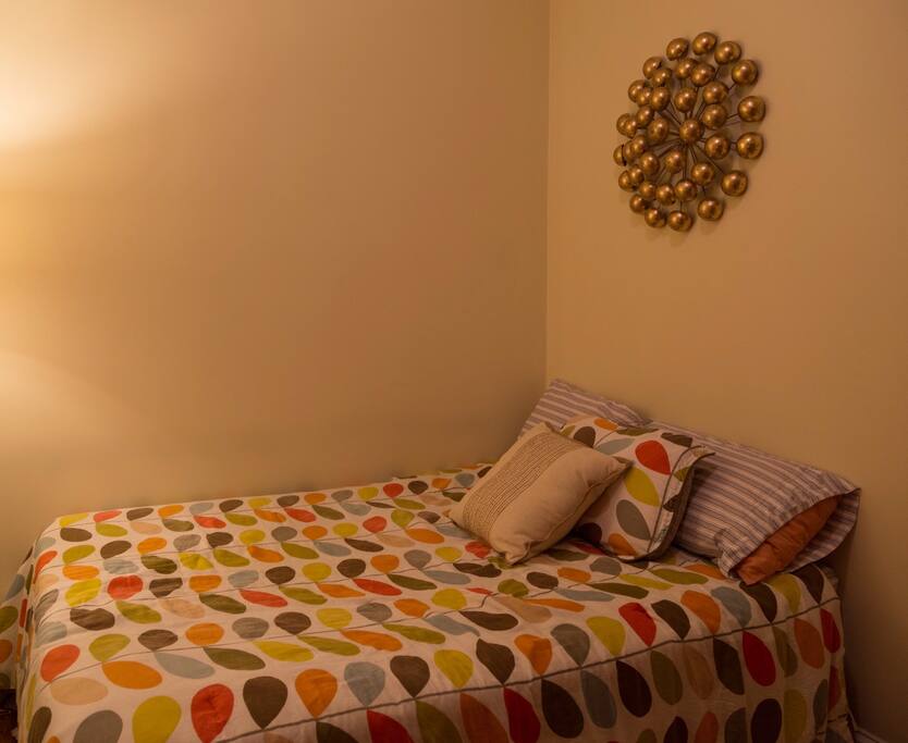 Guest bedroom. Photo credit Marissa Carole Dembkoski.