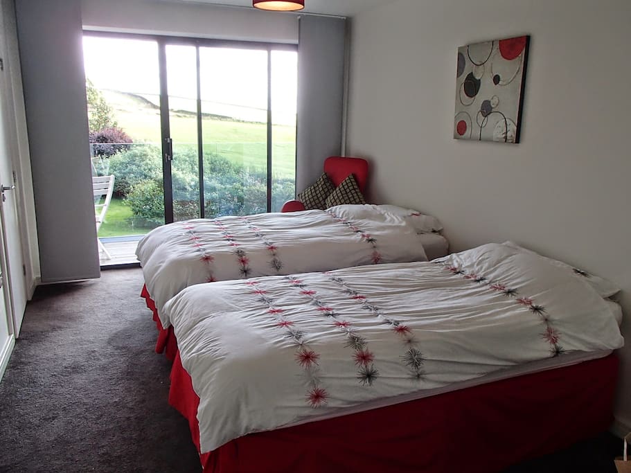 Beds can be made into double if desired.