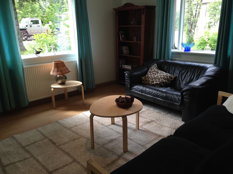 The living room