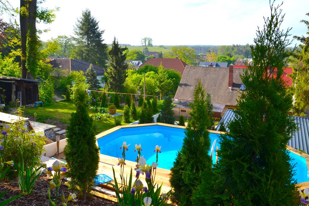 B B Fernblick Nurnberger Land 12 Km Vor Nurnberg Bed Breakfasts Zur Miete In Burgthann Bayern Deutschland