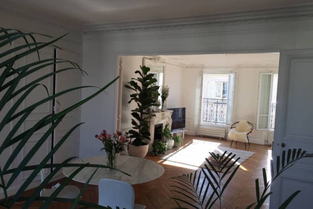 View from the dining room -> living room
