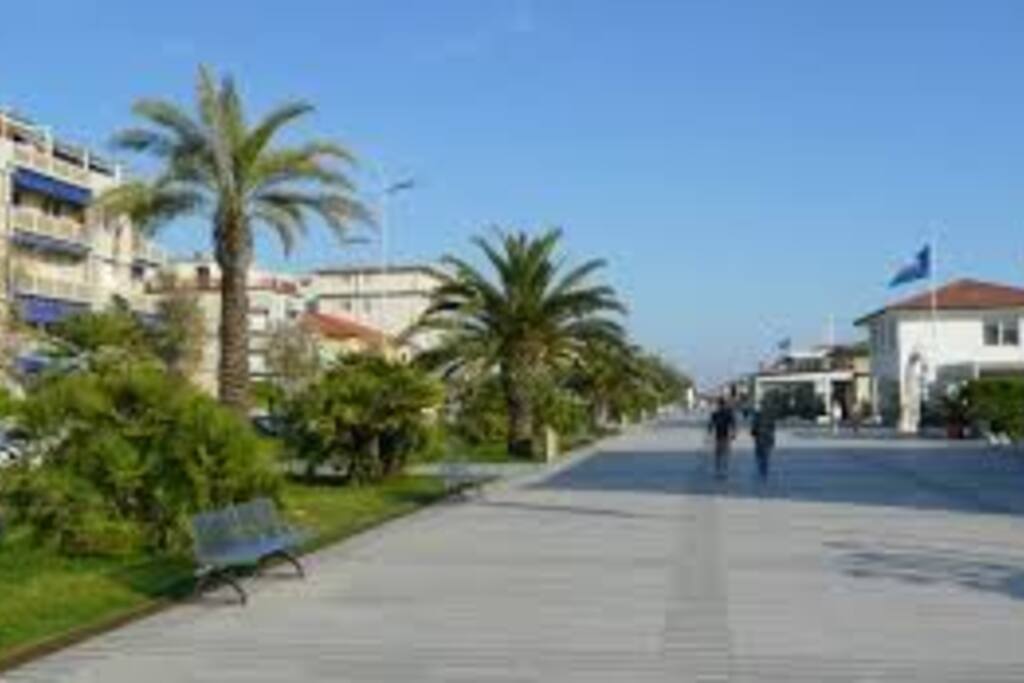 100 metri dalla passeggiata a mare.