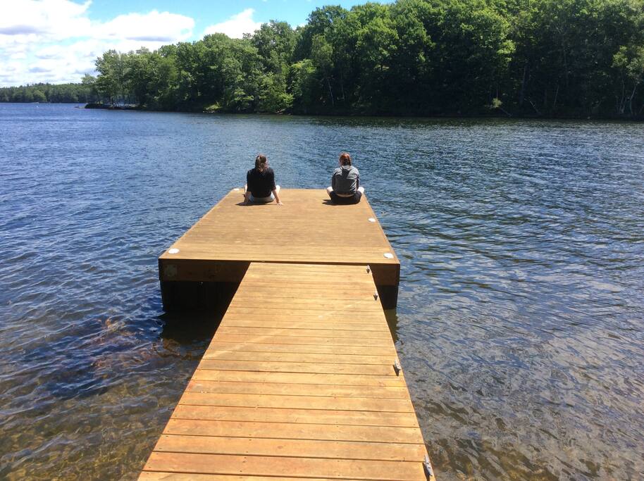 One of two docks